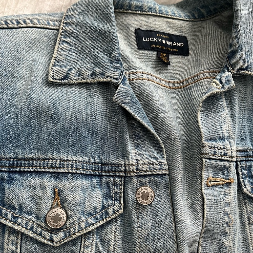 Lucky Brand Blue Denim Jacket - Picture 3 of 5